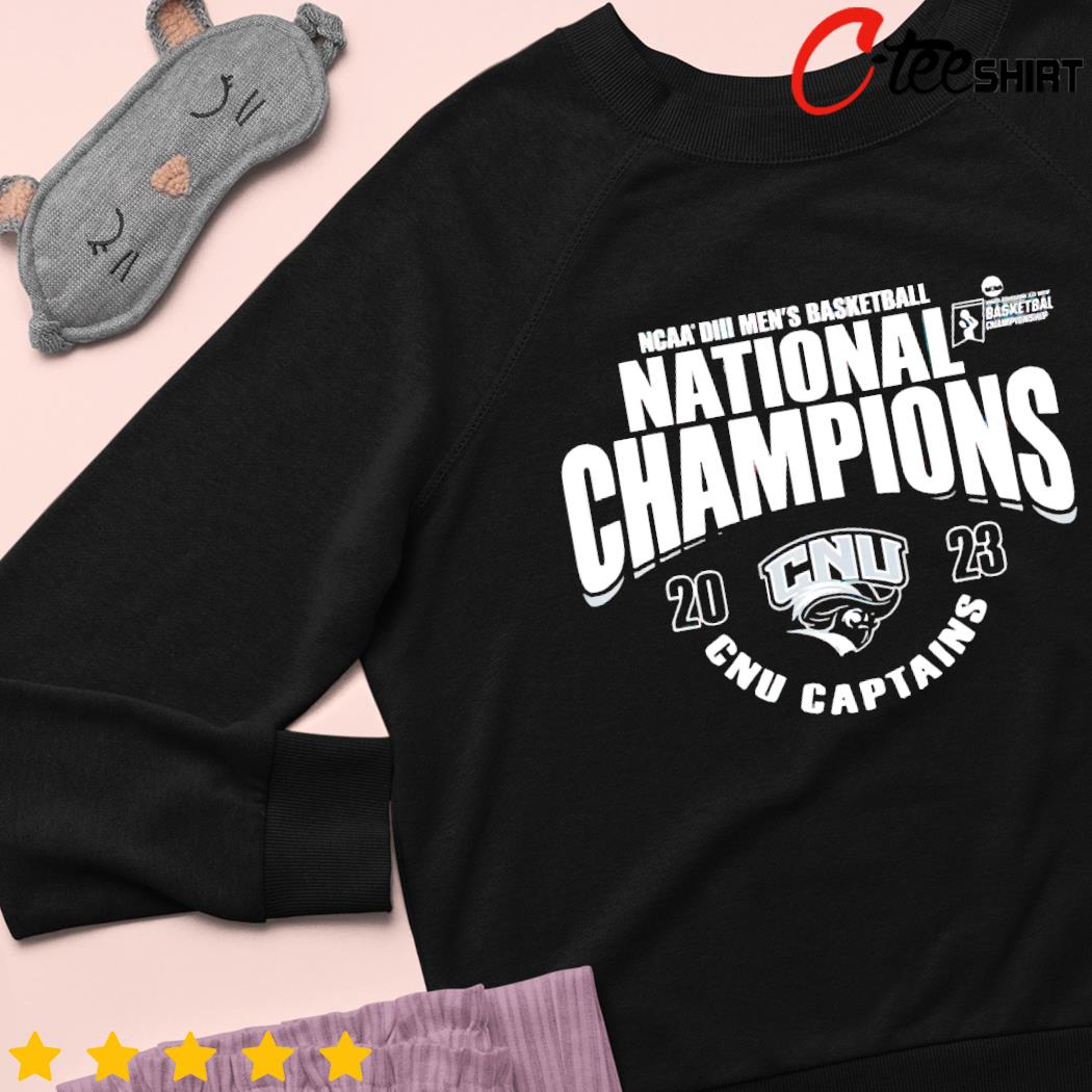 2023 Christopher Newport University Men's Basketball DIII National Champions  shirt, hoodie, sweater, long sleeve and tank top