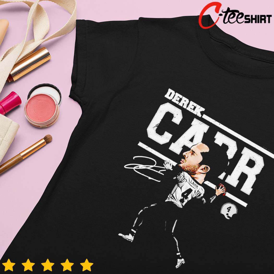 Derek Carr New Orleans Cartoon signature shirt, hoodie, sweater and long  sleeve