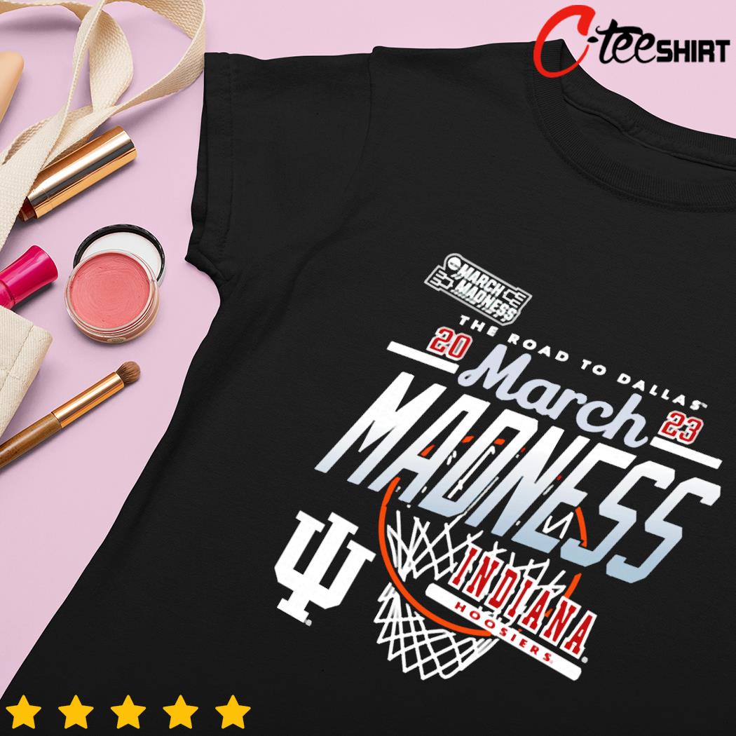 Indiana Hoosiers men’s basketball 2023 NCAA march madness the road to final four ladies-tee