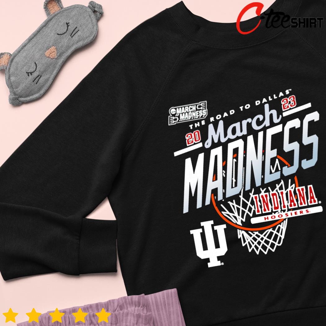 Indiana Hoosiers men’s basketball 2023 NCAA march madness the road to final four sweater