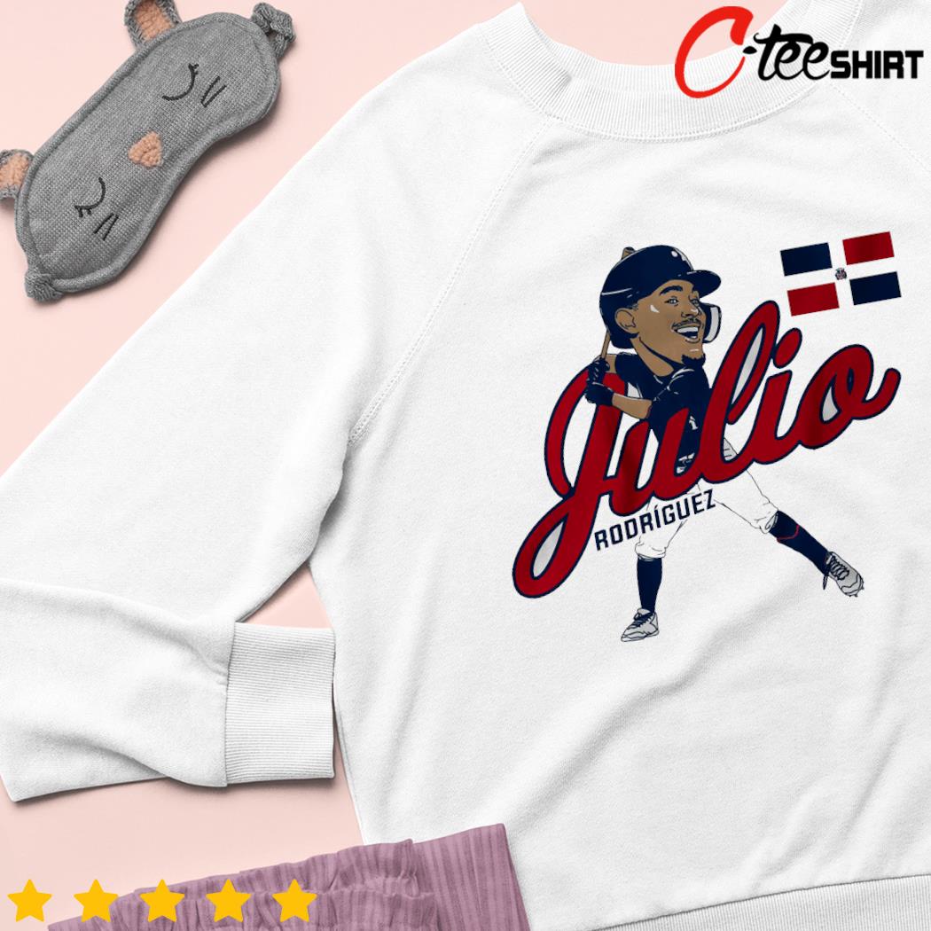 Julio Rodriguez Dominican Republic Caricature Shirt, hoodie, sweater, long  sleeve and tank top