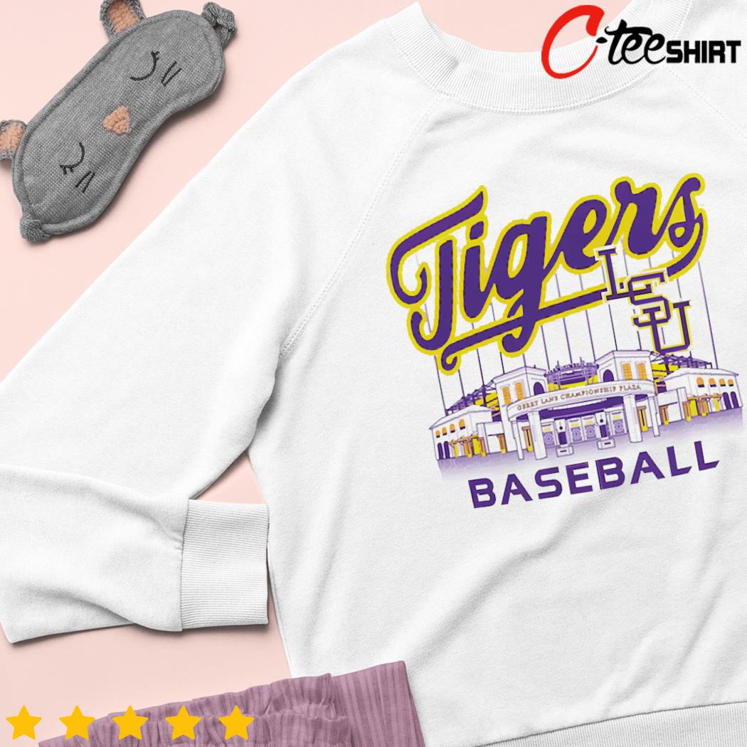 LSU Tigers Alex Box Stadium Baseball T-Shirt - Print your thoughts