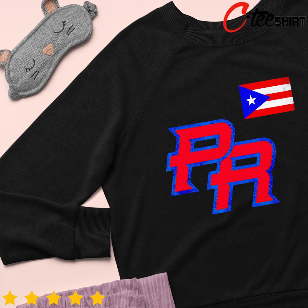 Puerto Rico 2023 baseball flag Pride red Boricua sweater
