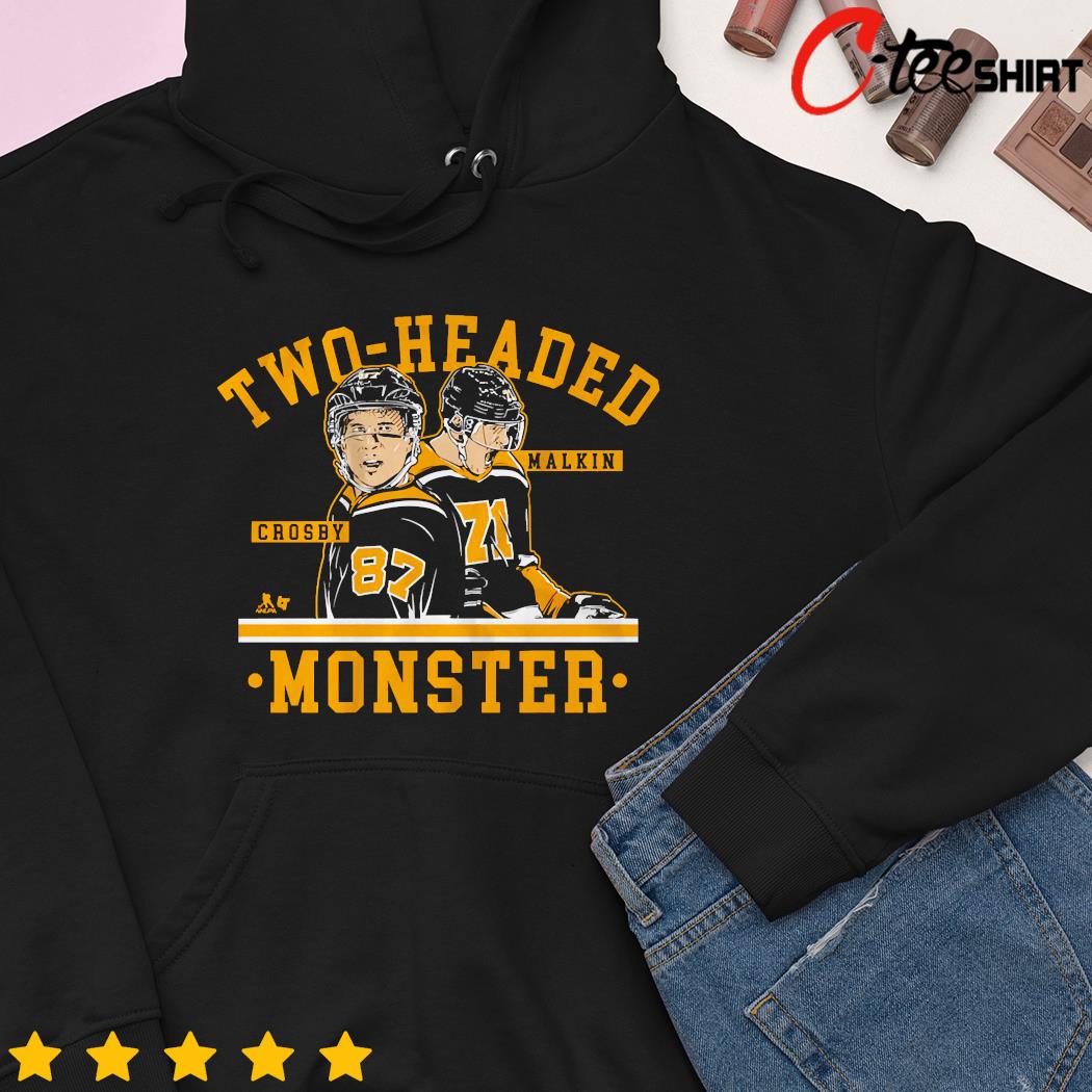 Sidney Crosby Evgeni Malkin Two Headed Monster T-shirt