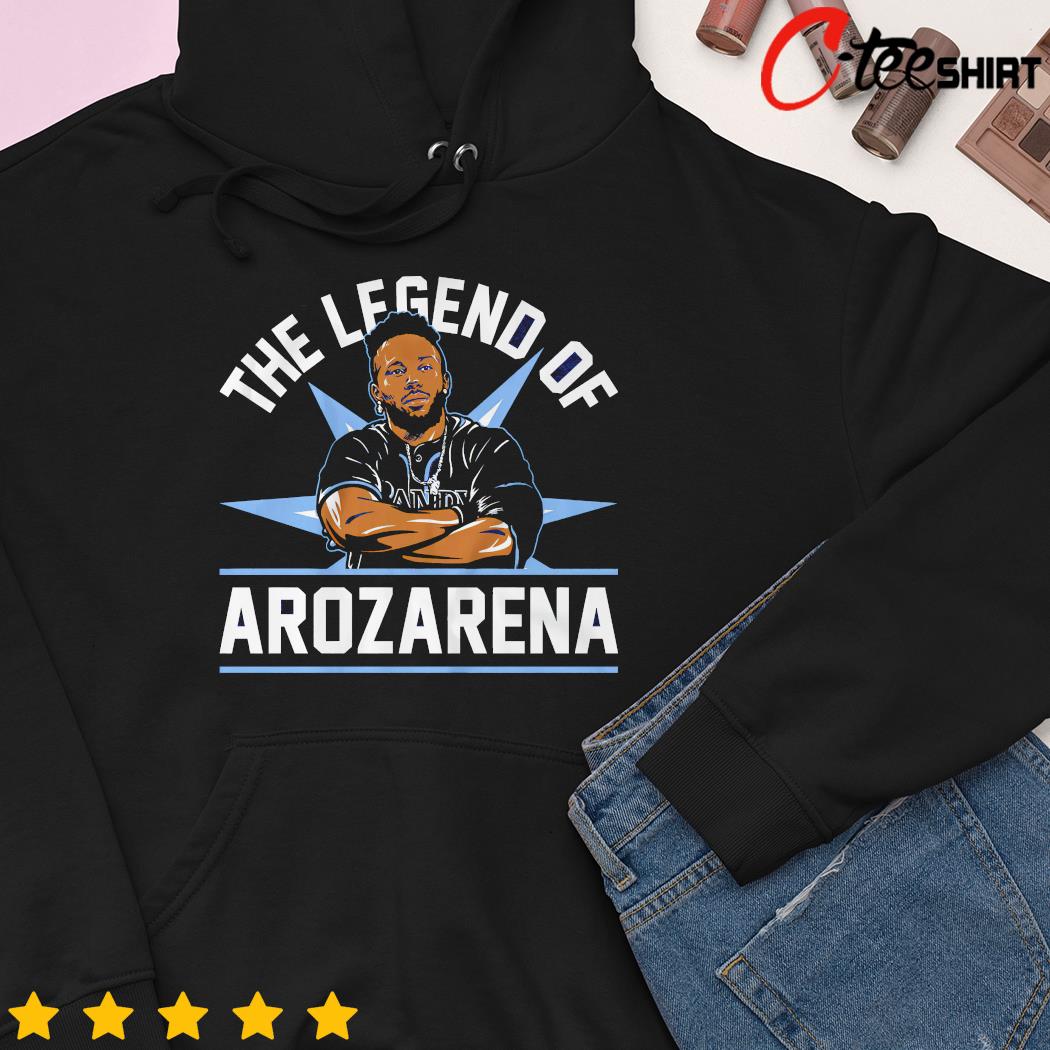 The legend of randy arozarena shirt, hoodie, sweater, long sleeve and tank  top