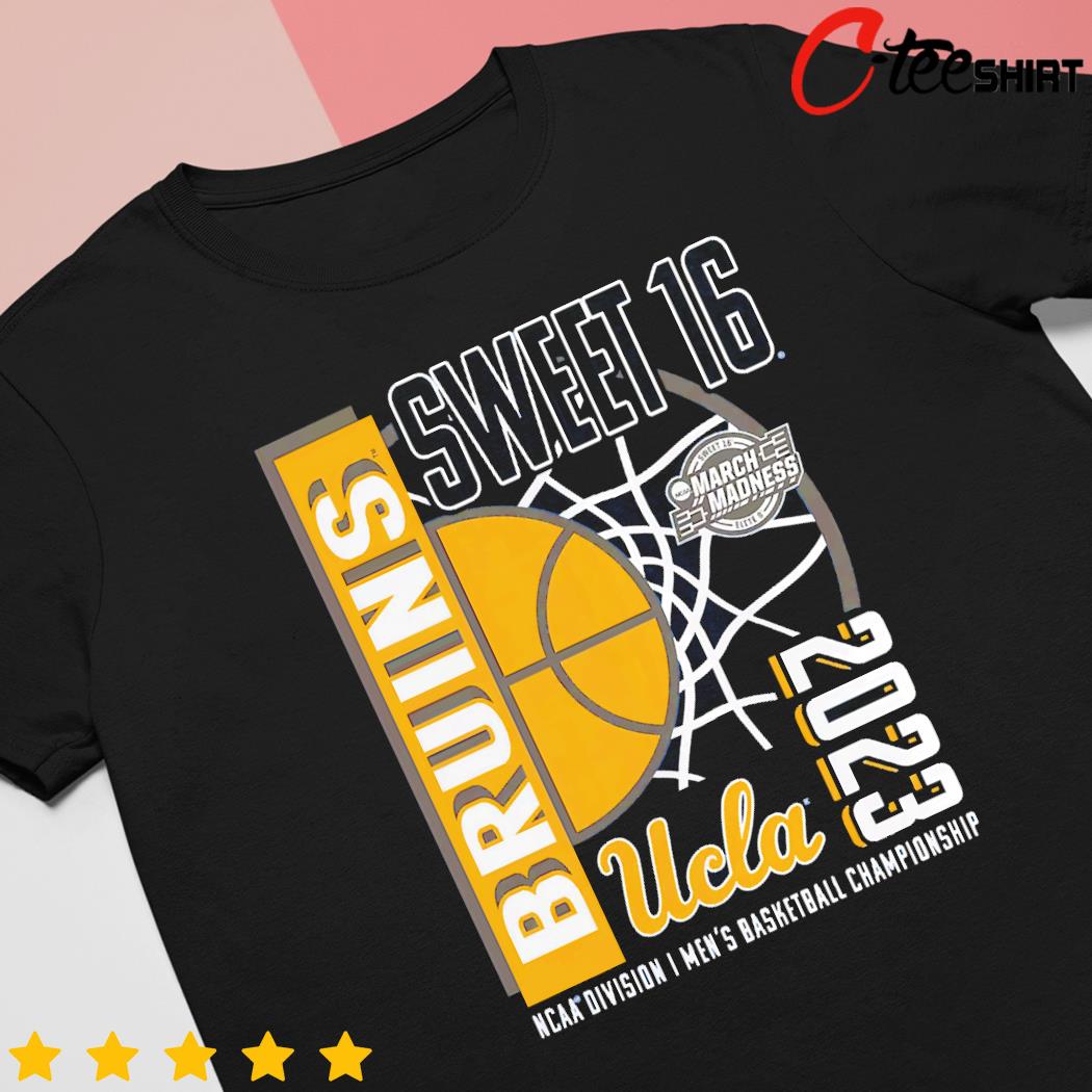 UCLA Bruins 2023 NCAA Men's Basketball Tournament March Madness Sweet 16 shirt