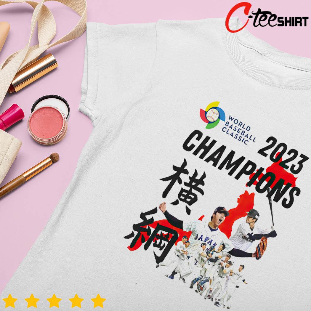 World Baseball Classic Shohei Ohtani Japan Champions 2023 shirt