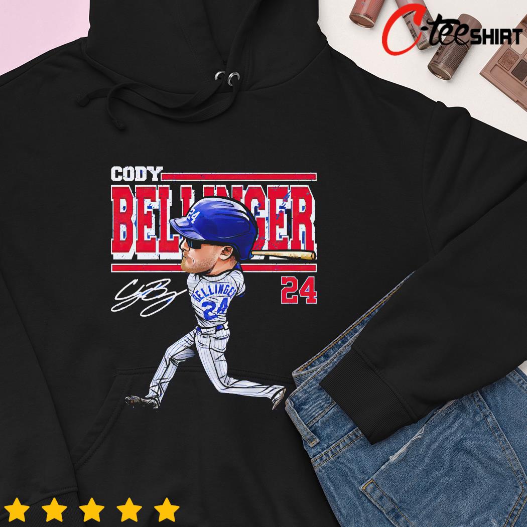 Cody Bellinger Chicago Cubs Cartoon signature shirt - Dalatshirt