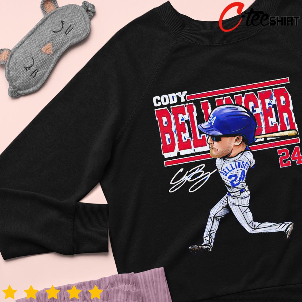 Cody Bellinger Chicago Cubs Cartoon signature shirt - Dalatshirt