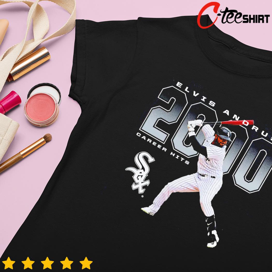 Elvis Andrus Chicago White Sox 2000 career hits 2023 shirt, hoodie,  sweater, long sleeve and tank top