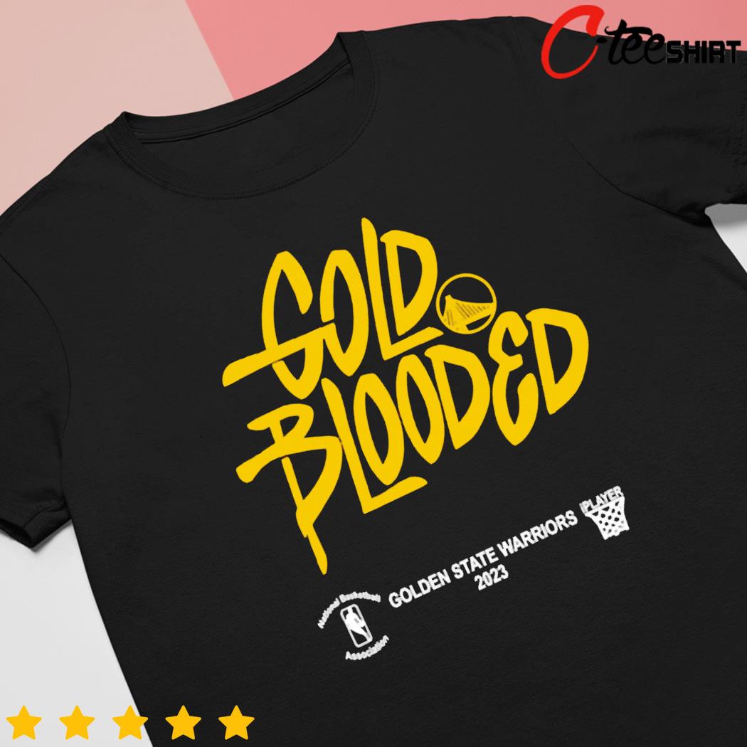 Official Gold Blooded 2023 Golden State Warriors shirt, hoodie, sweater,  long sleeve and tank top