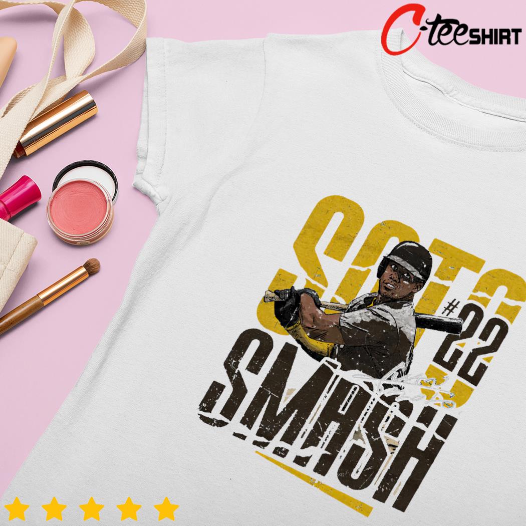 Soto smash Juan Soto San Diego Padres shirt, hoodie, sweater and v-neck t- shirt