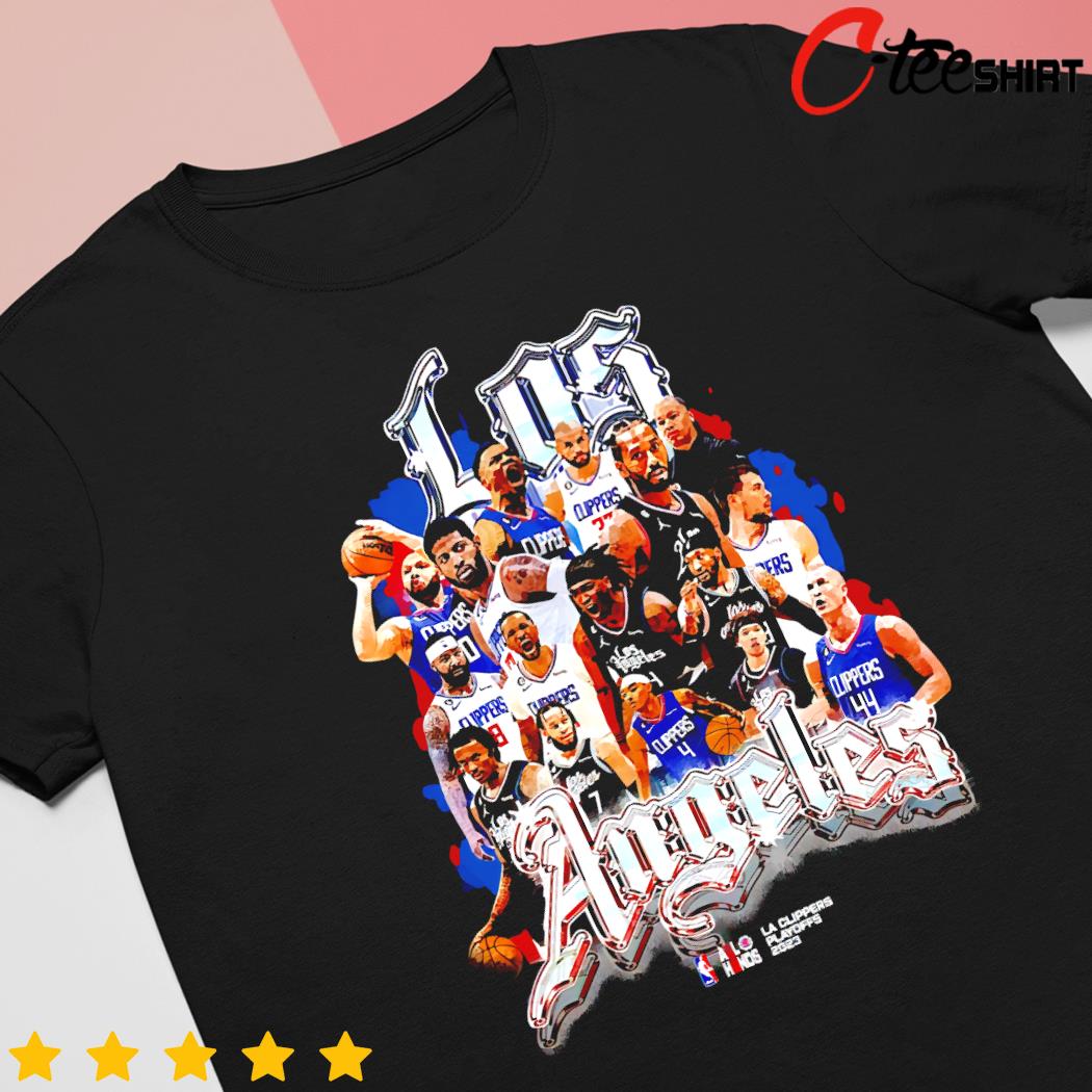 Los Angeles Clippers NBA Playoff Roster 2023 shirt, hoodie, sweater, long  sleeve and tank top