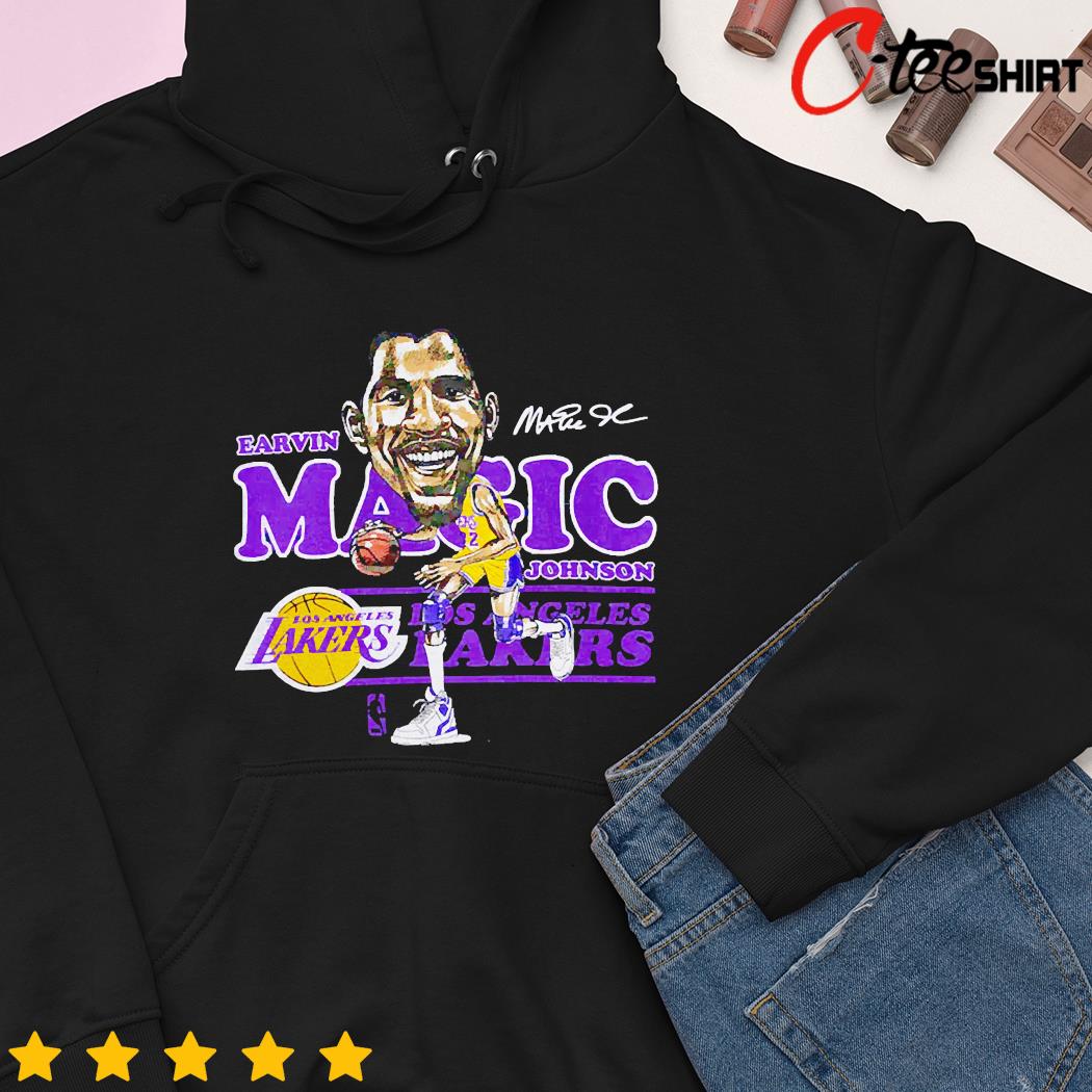 Magic Johnson Los Angeles Lakers HWC Cartoon shirt, hoodie, sweater, long  sleeve and tank top