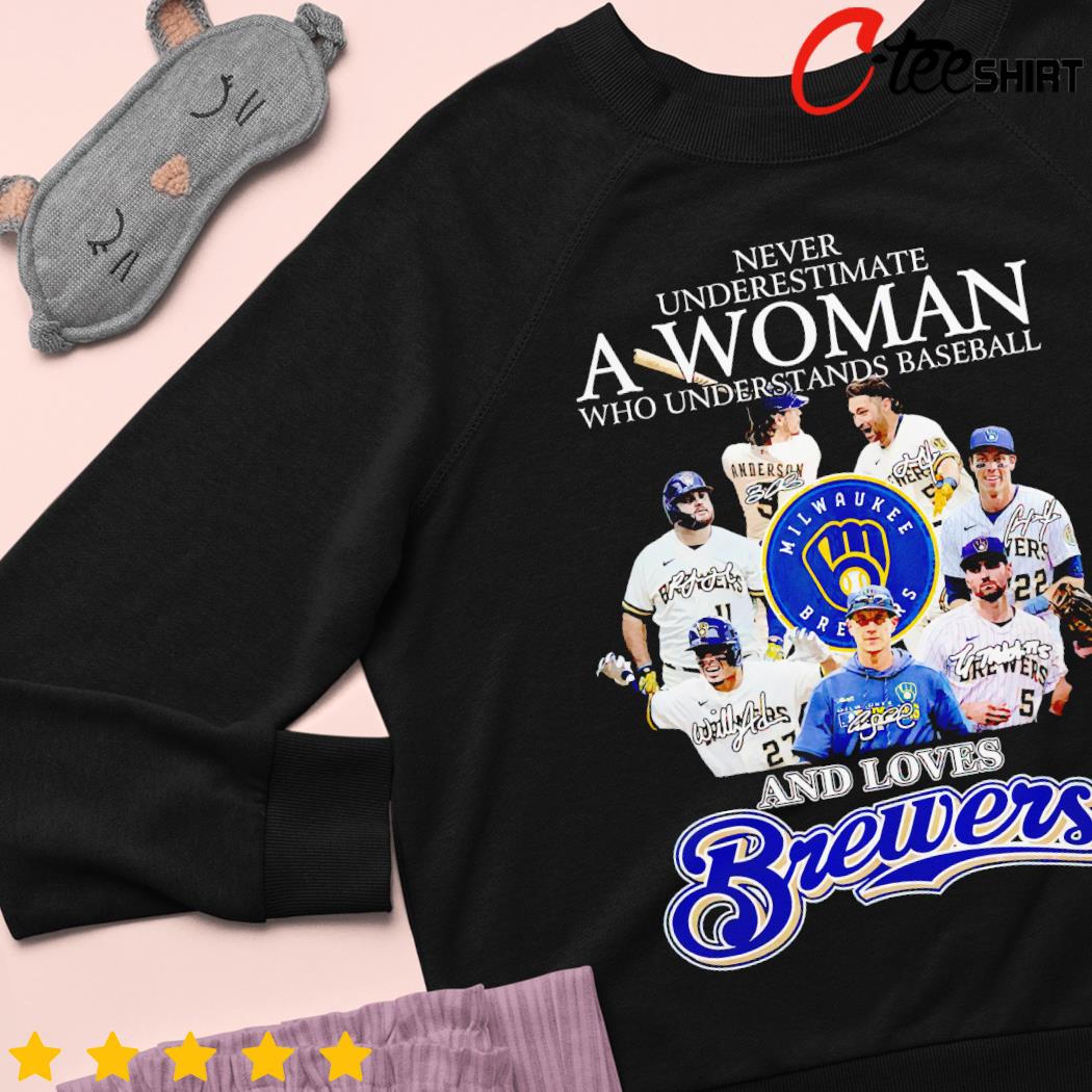 Milwaukee Brewers Women's Long Sleeve T-Shirt, hoodie, sweater, long sleeve  and tank top