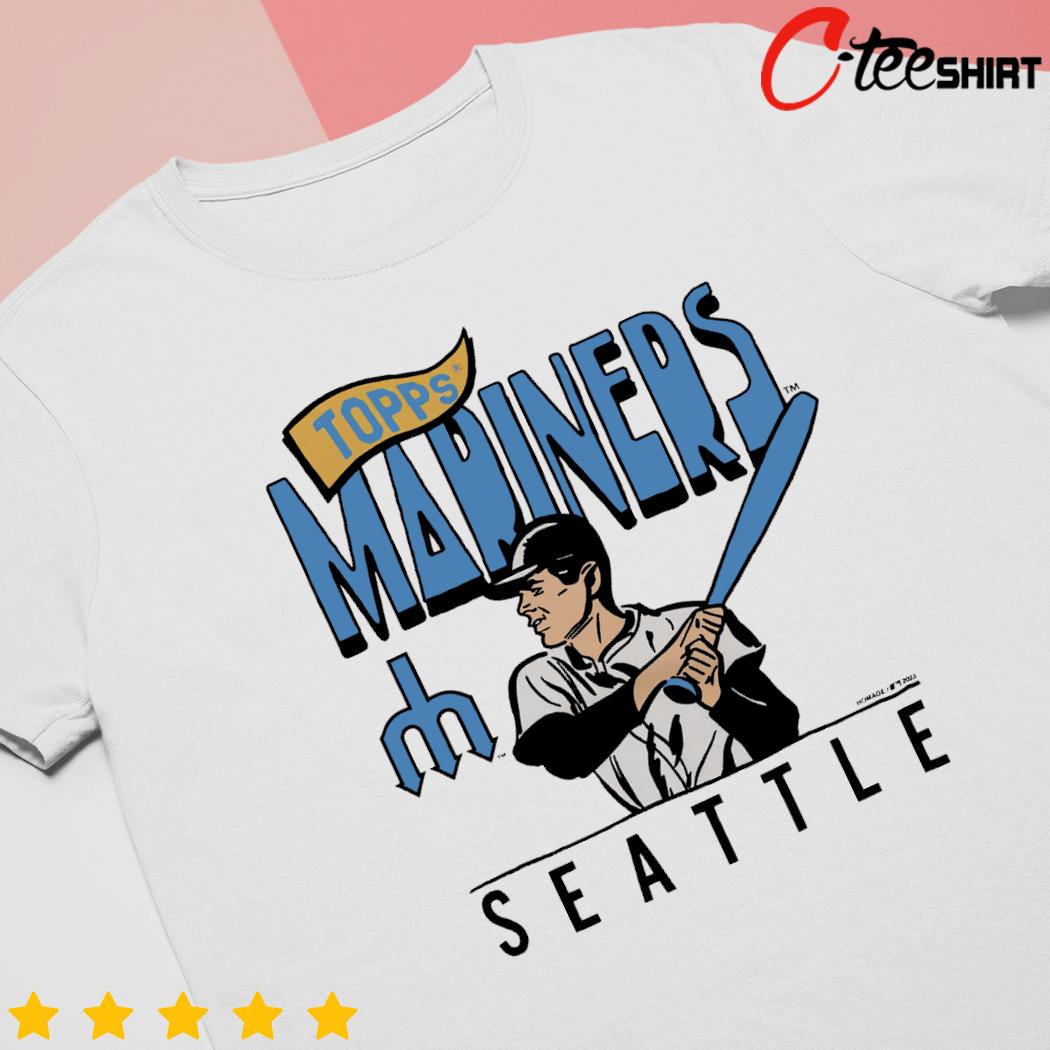 MLB x Topps Seattle Mariners baseball 2023 shirt, hoodie, sweater, long  sleeve and tank top