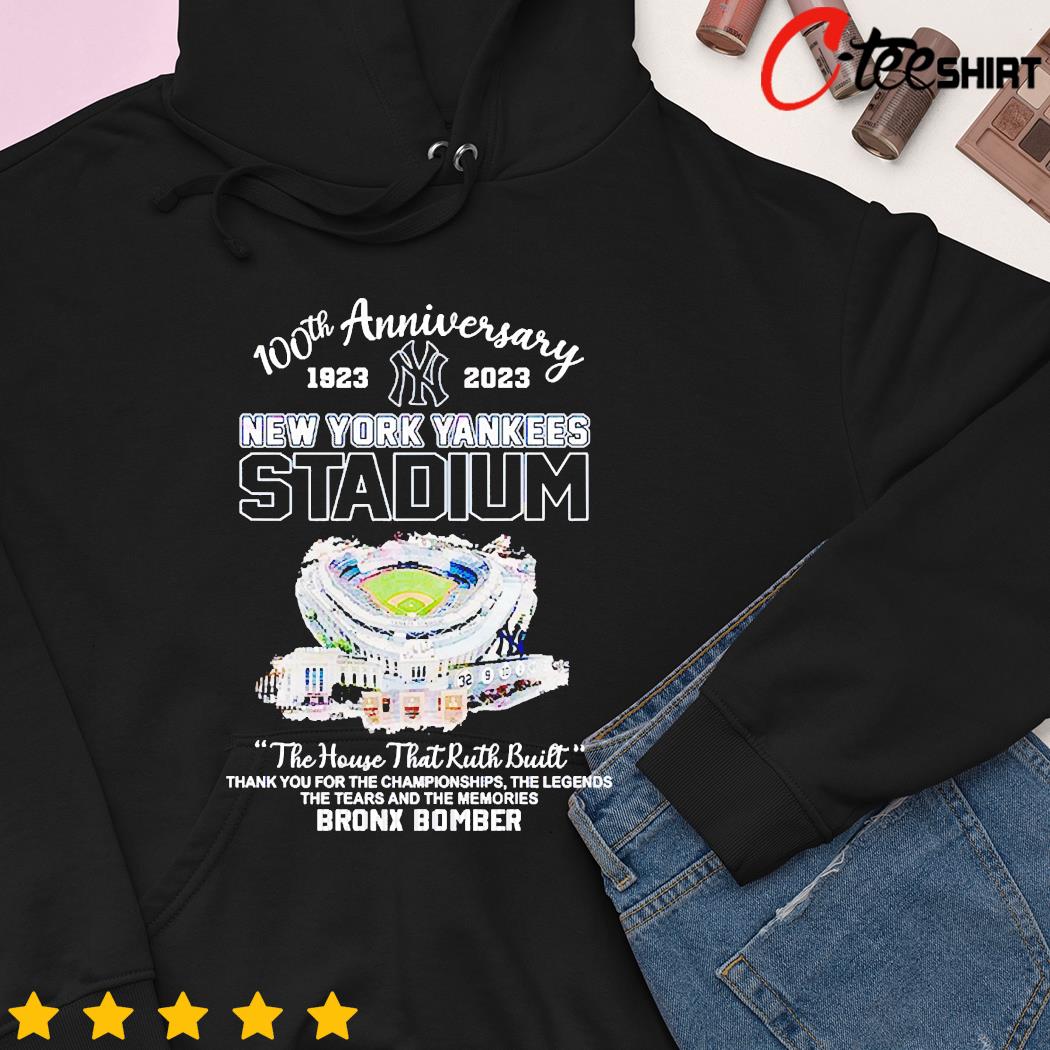 100th Anniversary 1923-2023 New York Yankees Stadium Shirt, hoodie,  sweater, long sleeve and tank top