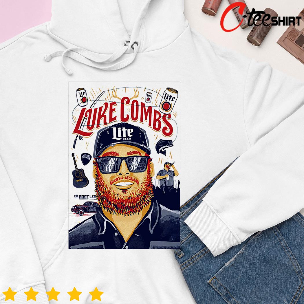 Luke Combs Miller Lite Shirt, hoodie, sweater, long sleeve and tank top