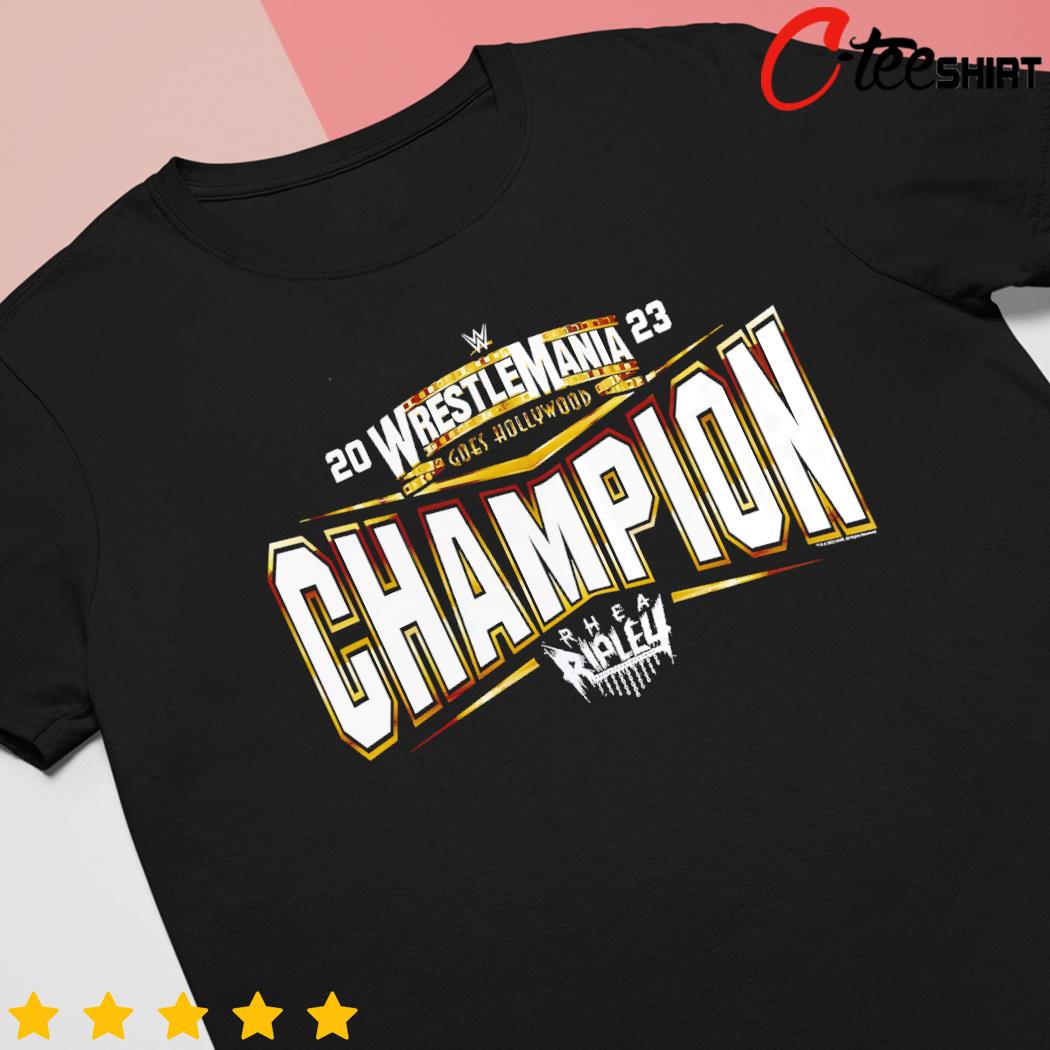 Rhea Ripley WrestleMania 39 Champion shirt