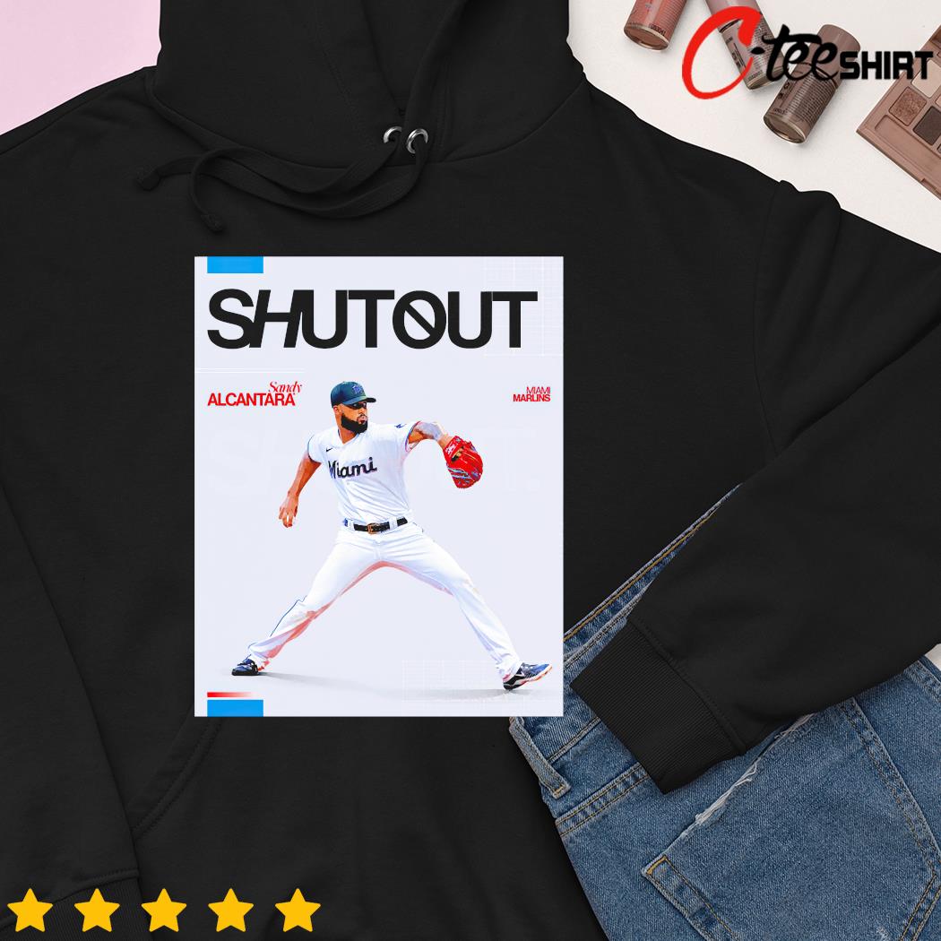 MLB Miami Marlins Sandy Alcantara Shutout Unisex T-Shirt