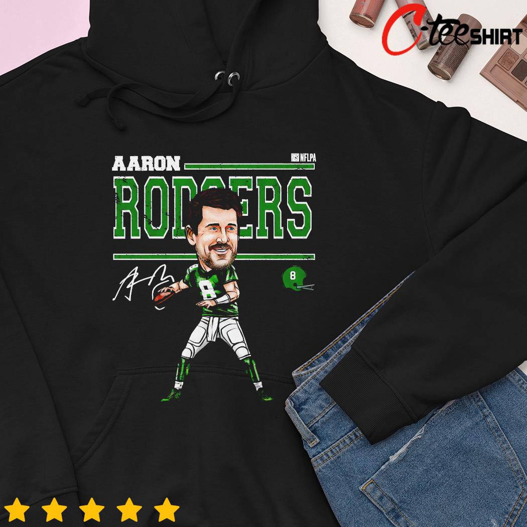 Aaron Rodgers New York J Cartoon Shirt, hoodie, sweater, long sleeve and  tank top