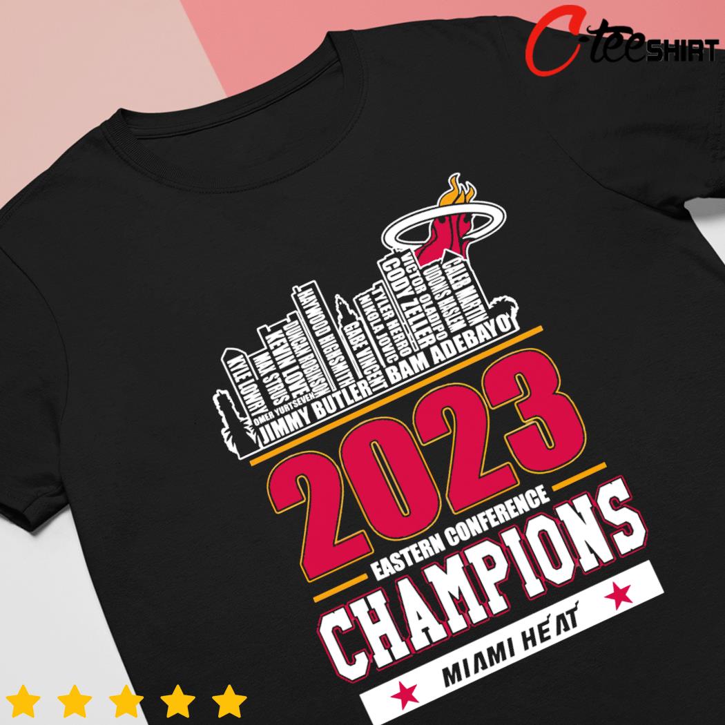 2023 Miami Heat NBA Eastern Conference Champions t-shirt