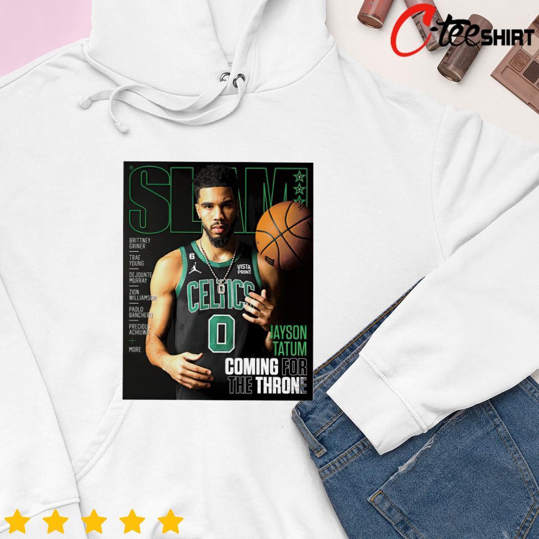 Boston Celtics Jayson Tatum Slam shirt t-shirt by To-Tee Clothing