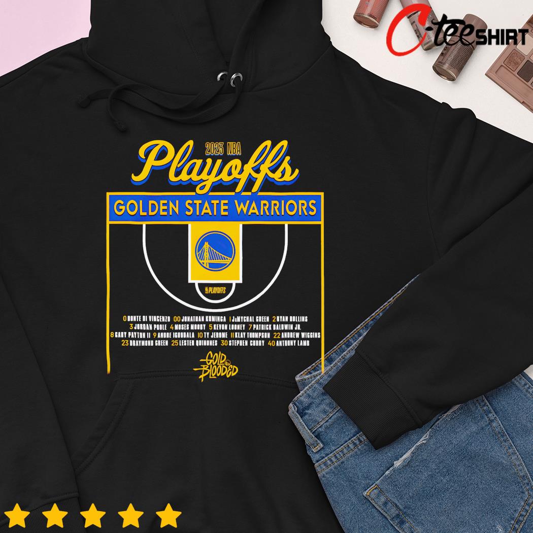 Golden State Warriors 2023 Nba Playoffs Shirt, hoodie, sweater, long sleeve  and tank top