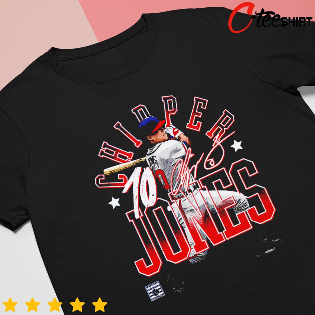 Chipper Jones Atlanta Braves T-shirt, hoodie, sweater, long sleeve and tank  top