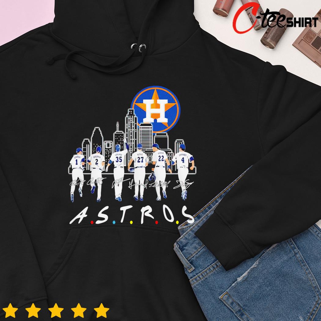 Official Houston Astros team skyline signatures shirt, hoodie, sweater,  long sleeve and tank top