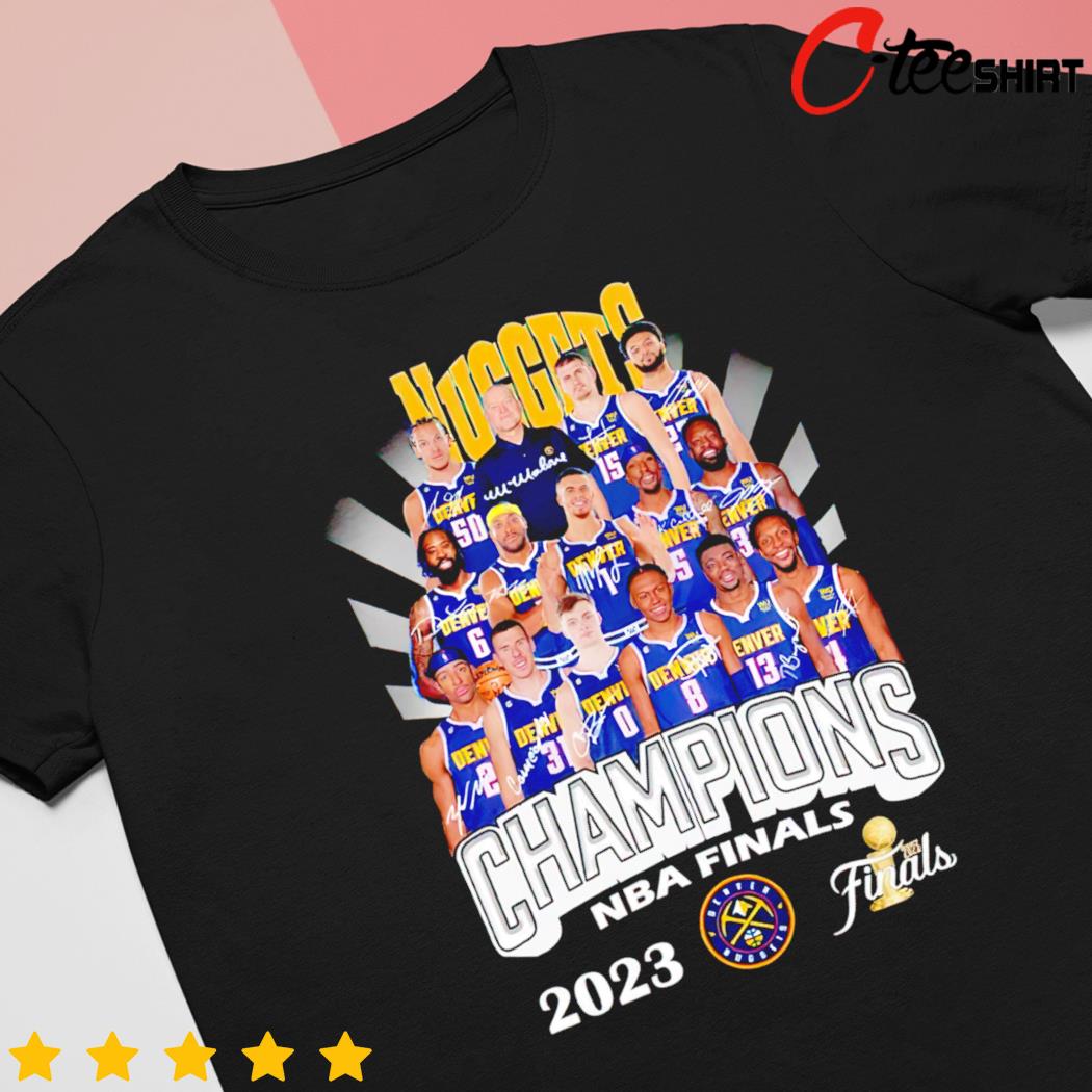 All Player Of The Denver Nuggets 2023 Nba Championship T Shirt, Denver  Nuggets T Shirt For Fan, hoodie, sweater, long sleeve and tank top