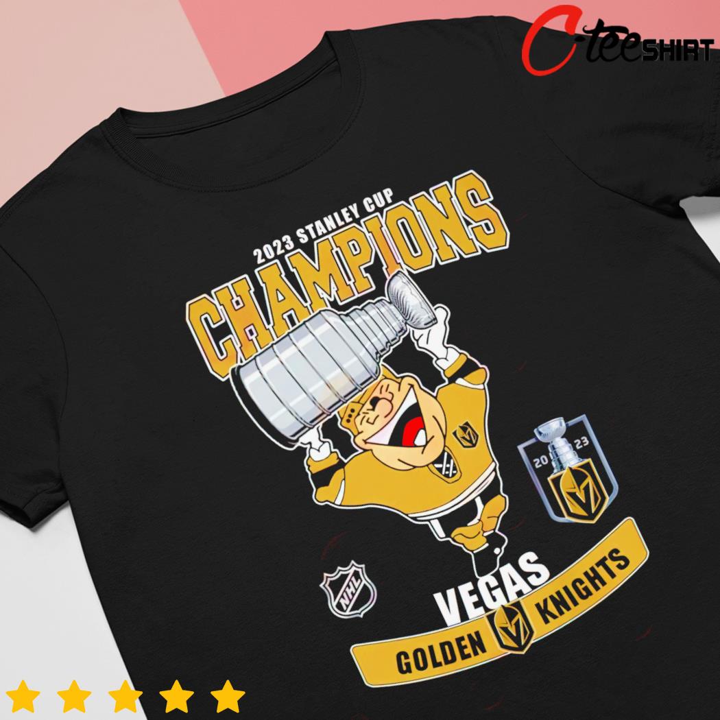 Toddler Fanatics Branded Black Vegas Golden Knights 2023 Stanley Cup Champions Signature Roster T-Shirt