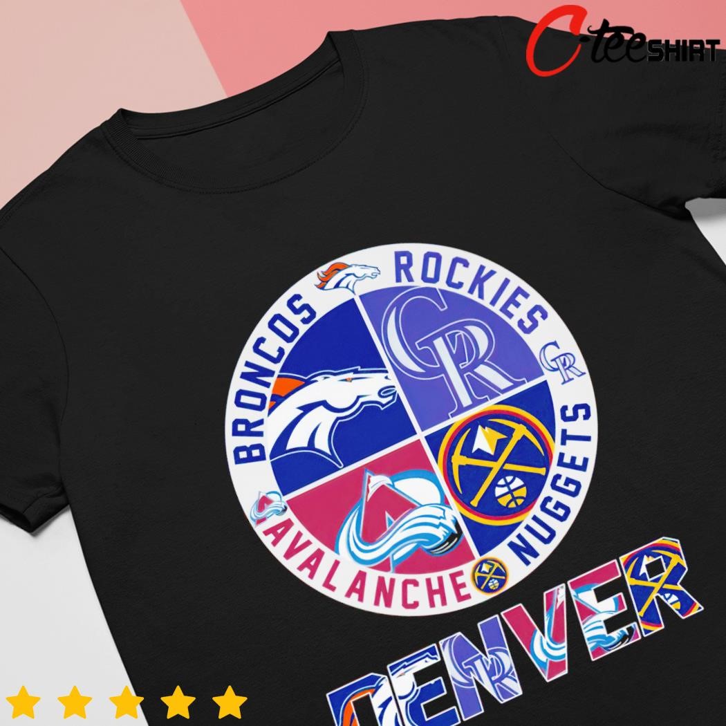 Xpsclothing - Official denver Rockies Broncos Avalanche Nuggets