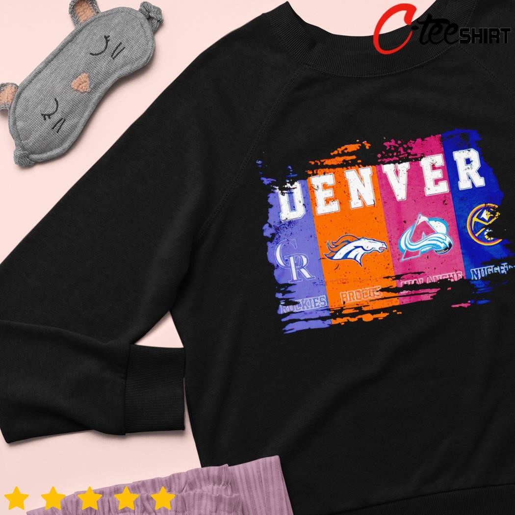 Funny denver Broncos Nuggets shirt, hoodie, sweater, long sleeve and tank  top