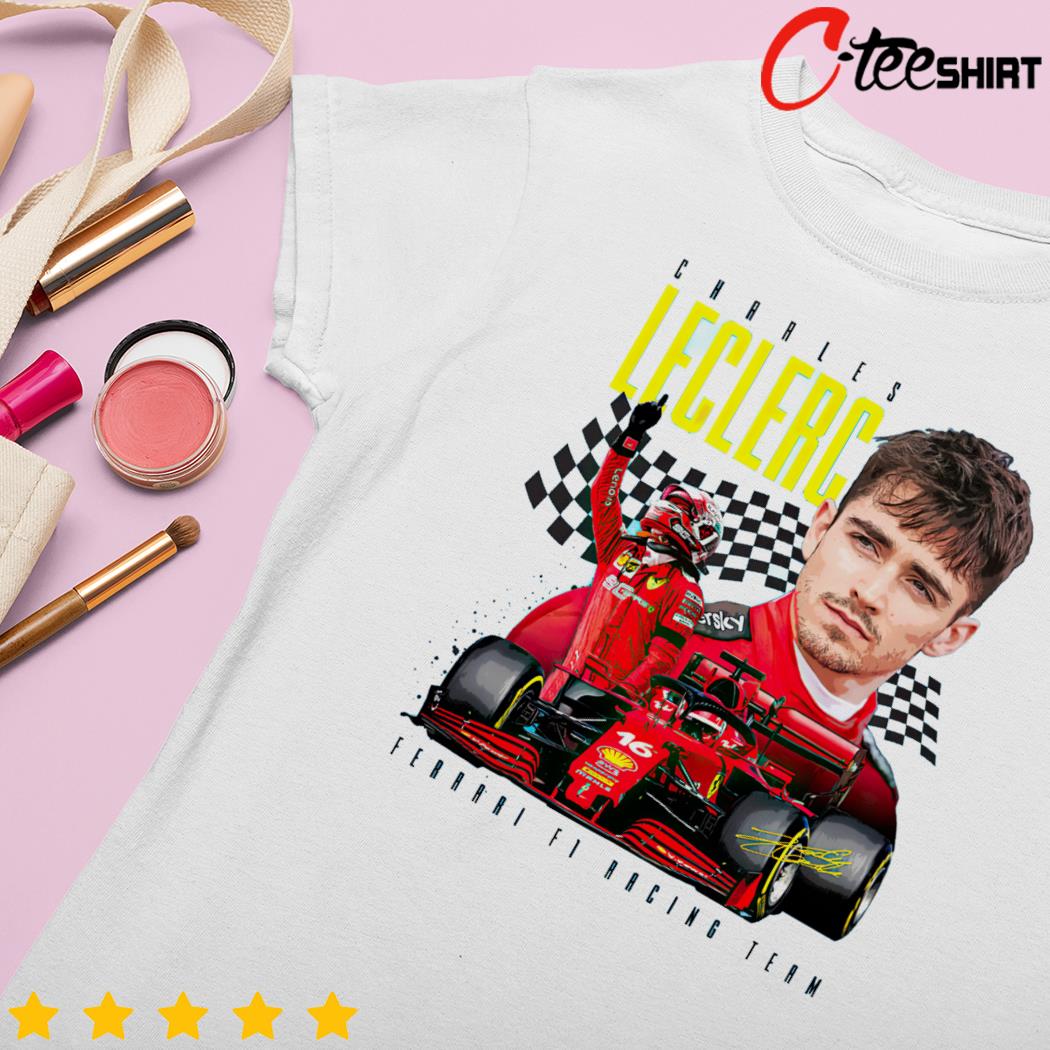 Ferrari T Shirt Sweatshirt Hoodie F1 Ferrari Shirts Formula 1 Racing Tshirt  Charles Leclerc Ferrari Monza Shirt Scuderia Ferrari Team Tee - Laughinks