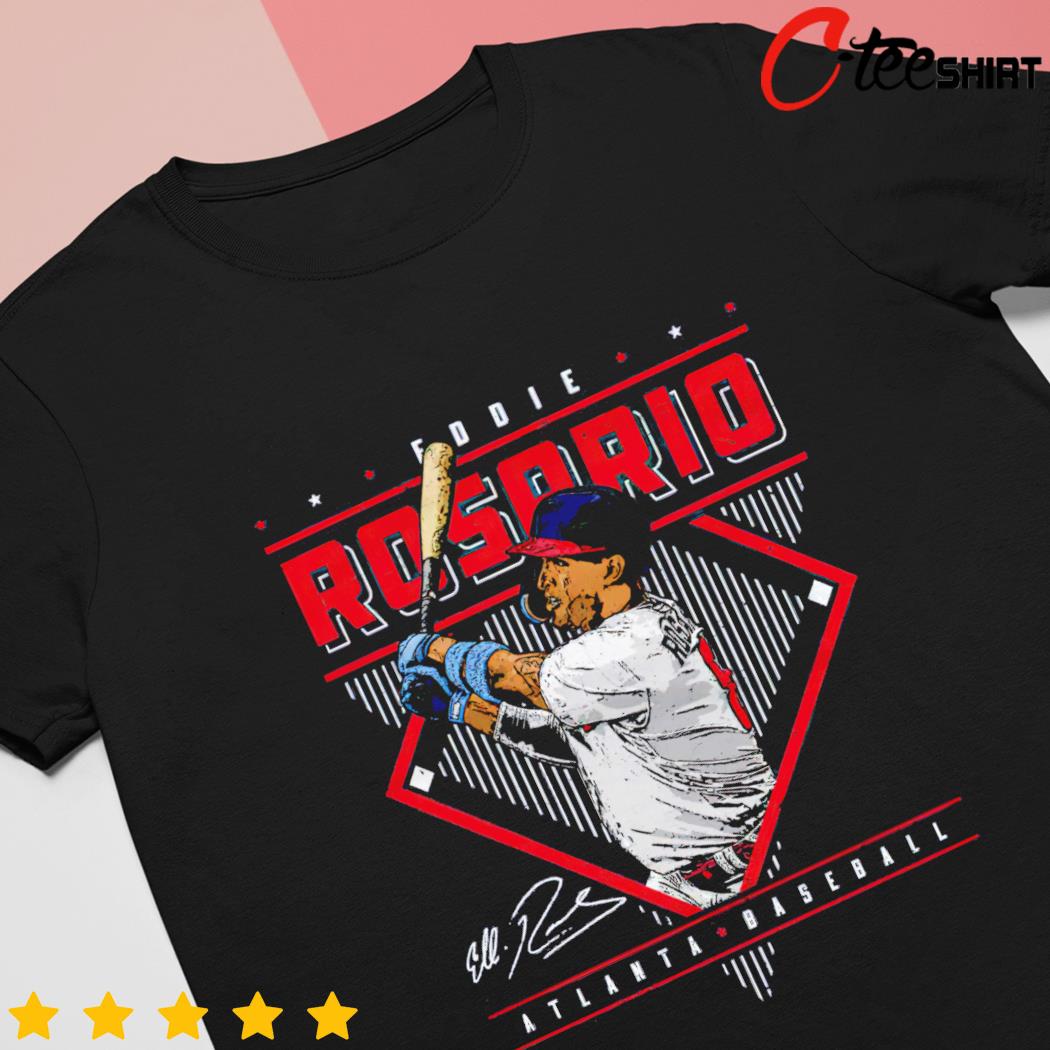 Official Eddie Rosario Jersey, Eddie Rosario Braves Shirts, Baseball