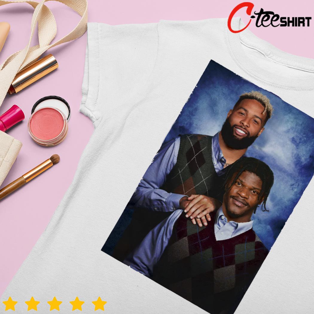 Lamar Jackson OBJ Odell Beckham Jr Step Brothers Shirt, Hoodie, Women Tee,  Sweatshirt - Lelemoon