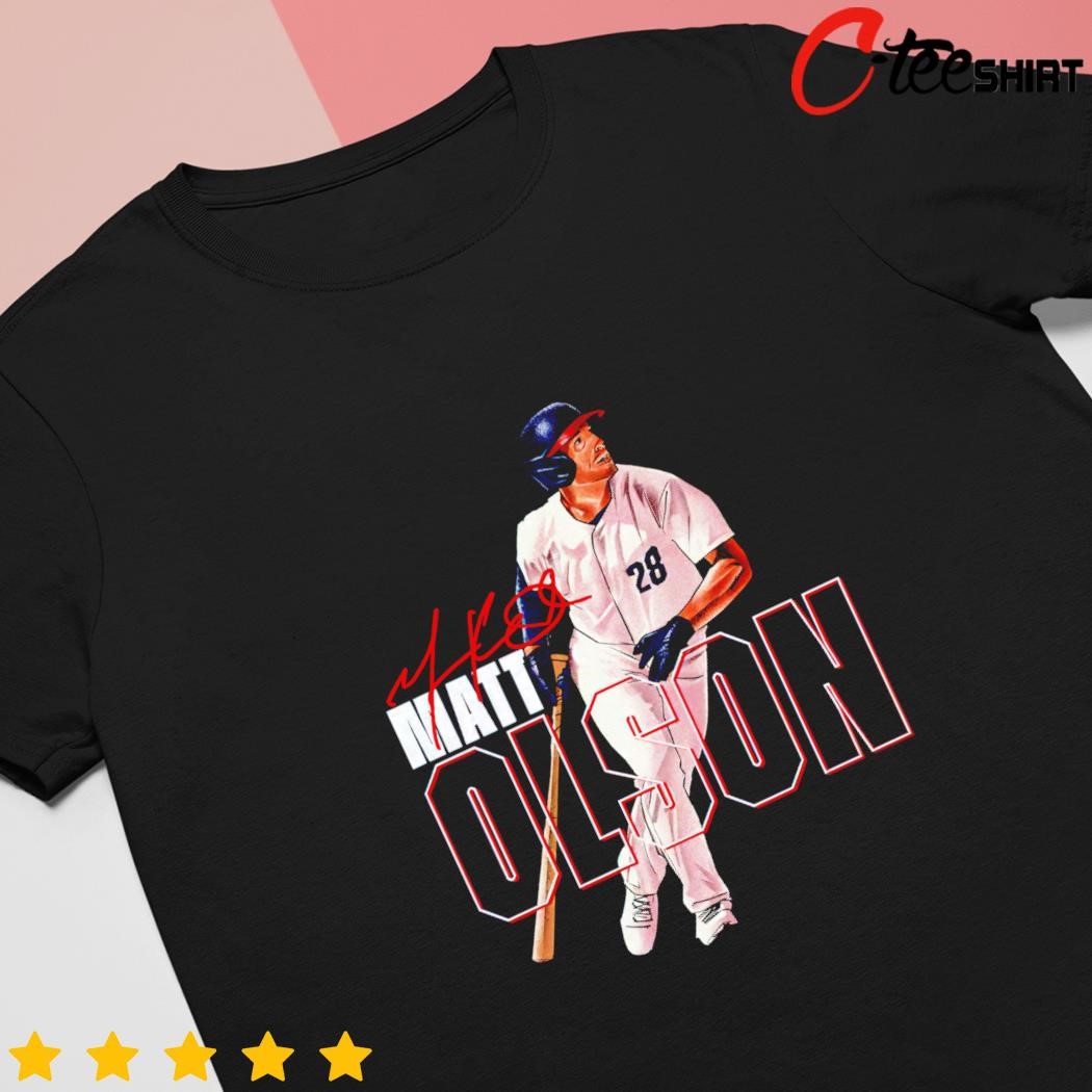 Atlanta Braves Matt Olson Gold Glove Finalist signature shirt