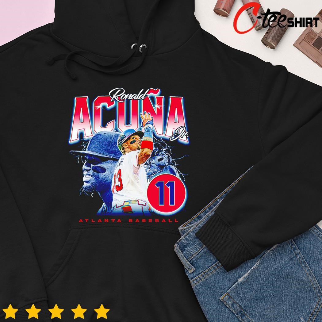 Atlanta Braves Ronald Acuna Jr Baseball Player Shirt, hoodie, sweater, long  sleeve and tank top