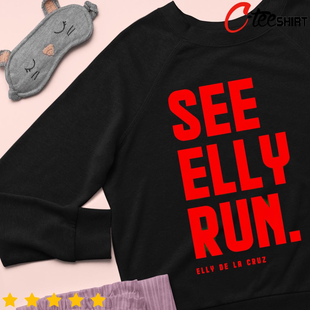 Elly De La Cruz Cincinnati Reds Women's Red Backer Slim Fit T-Shirt 