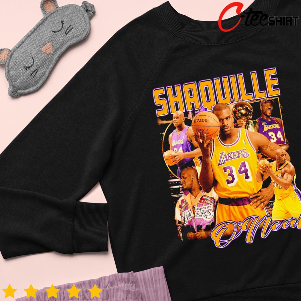 Los Angeles Lakers Shaquille O'Neal shirt, hoodie, sweater, long