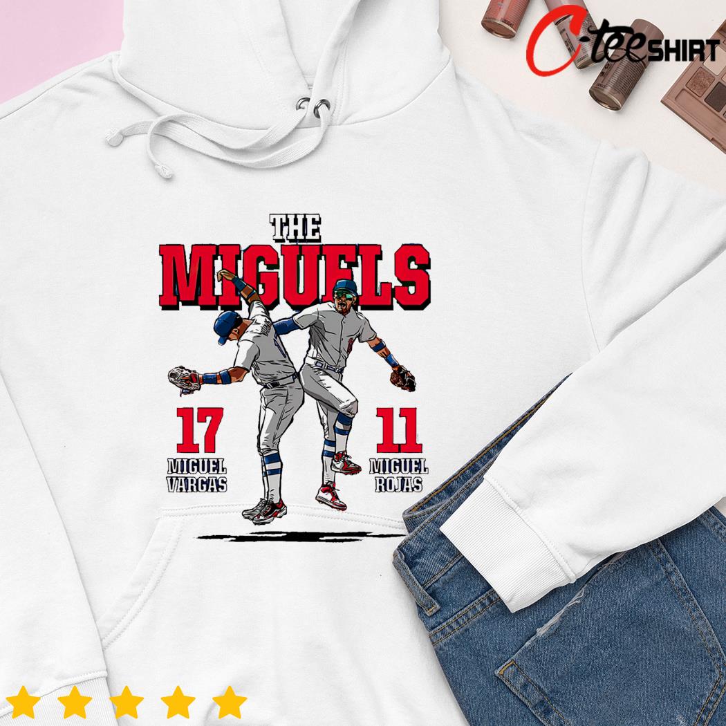 Los Angeles Dodgers the Miguels Miguel Vargas and Miguel Rojas shirt,  hoodie, sweater, long sleeve and tank top