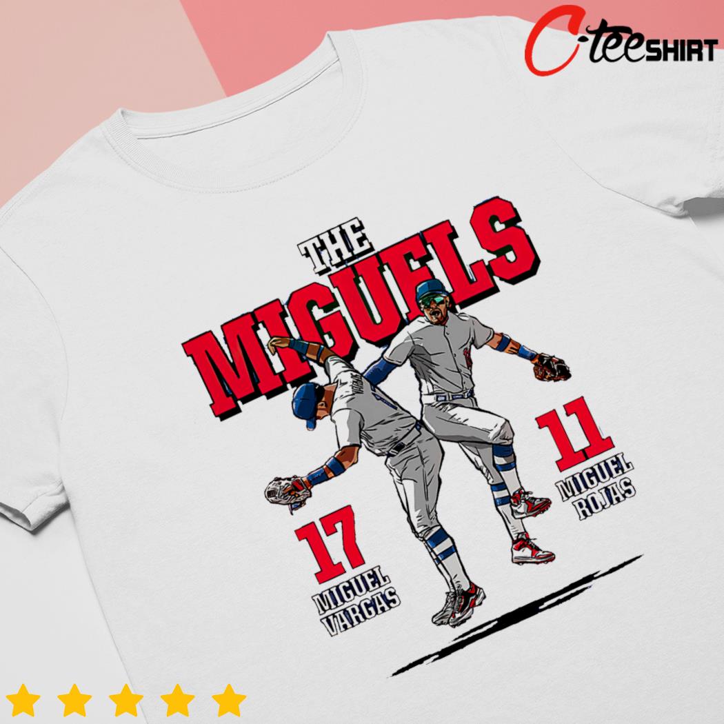 Los Angeles Dodgers the Miguels Miguel Vargas and Miguel Rojas shirt,  hoodie, sweater, long sleeve and tank top