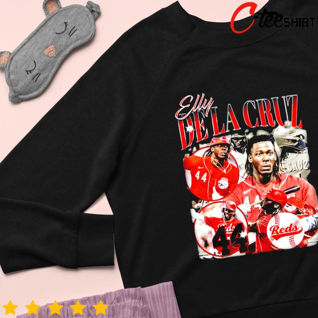 Elly De La Cruz 44 Cincinnati Reds baseball player Vintage shirt, hoodie,  sweater, long sleeve and tank top