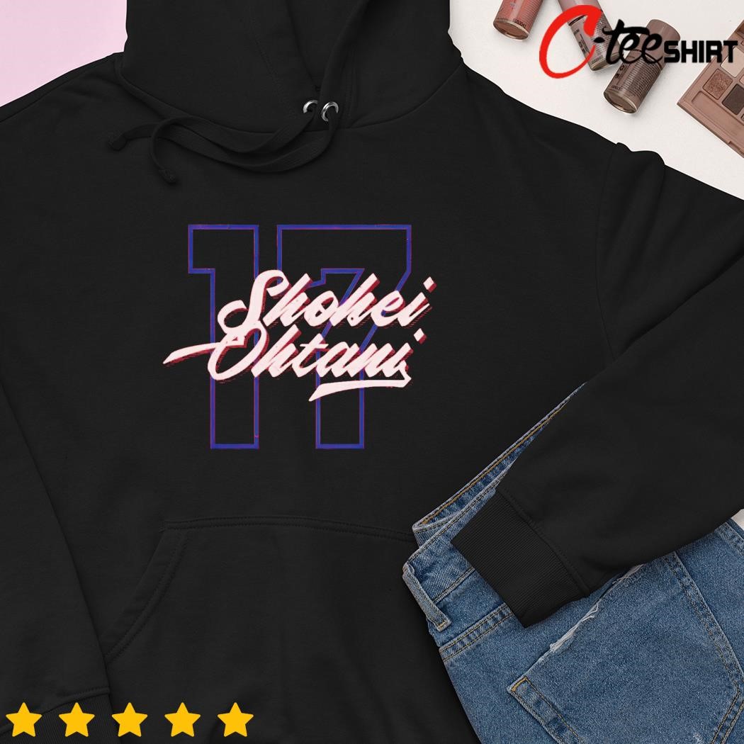 Shohei Ohtani 17 T-shirt, hoodie, sweater, longsleeve and V-neck T-shirt