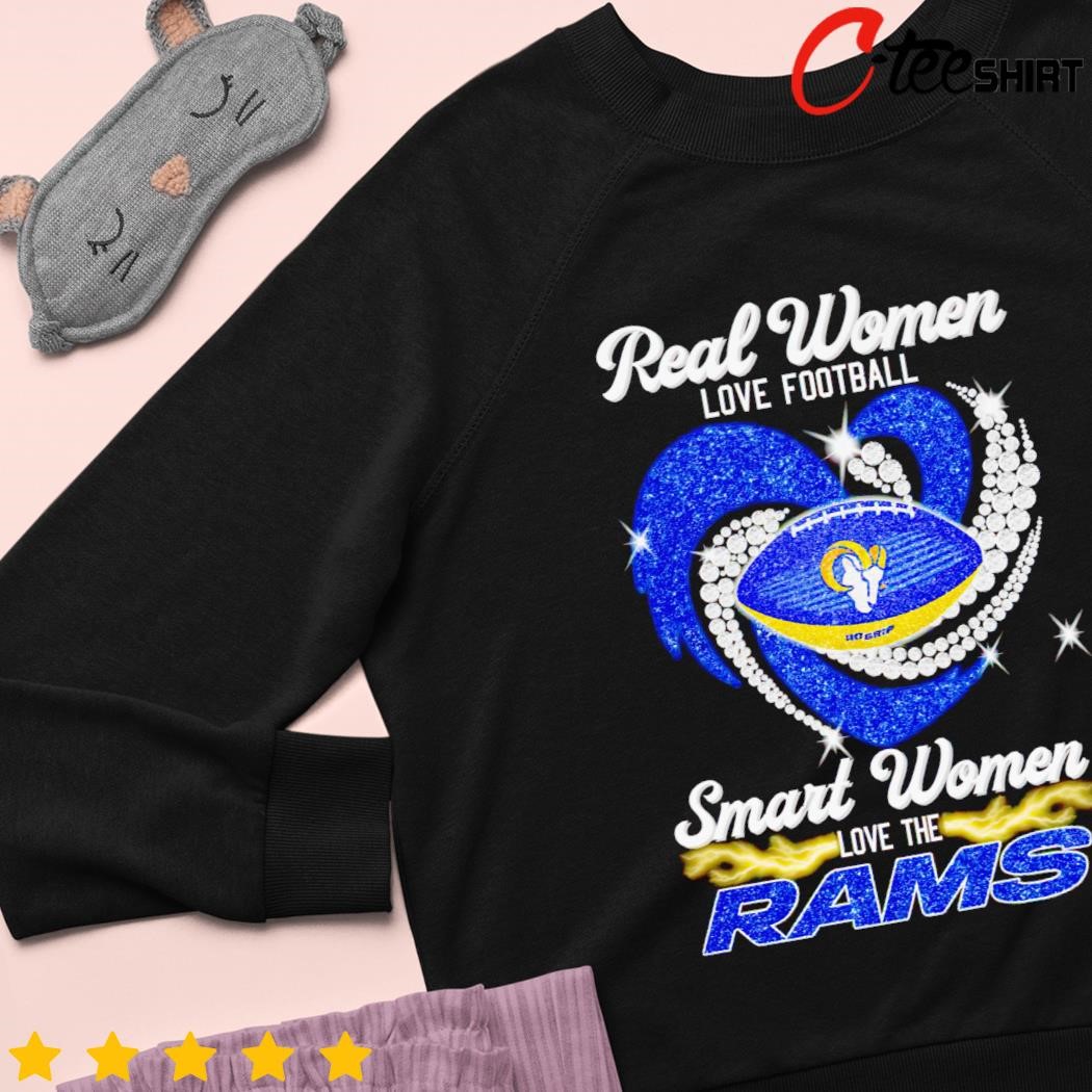 Design real Women Love Football Smart Women Love Los Angeles Rams