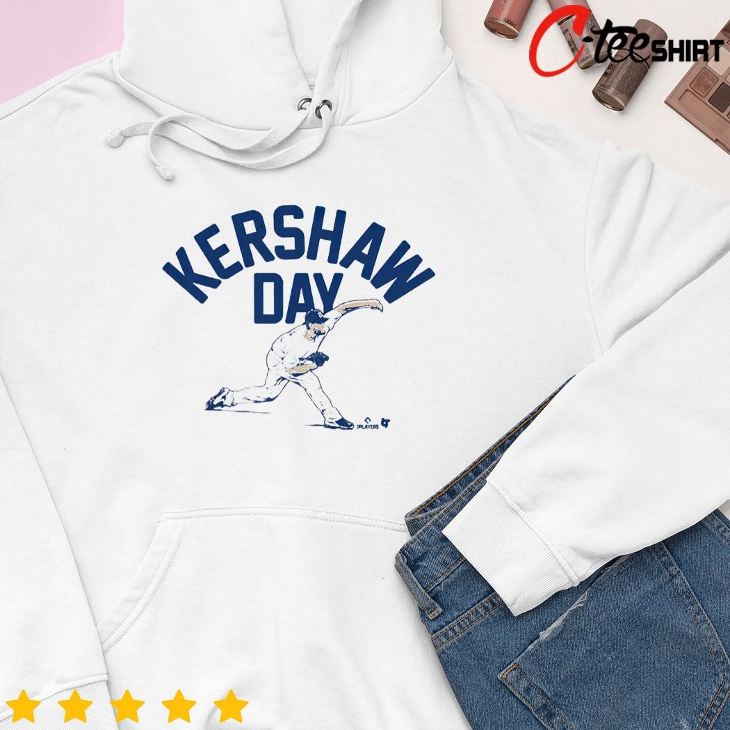 Clayton Kershaw Los Angeles Dodgers pullover hoodie