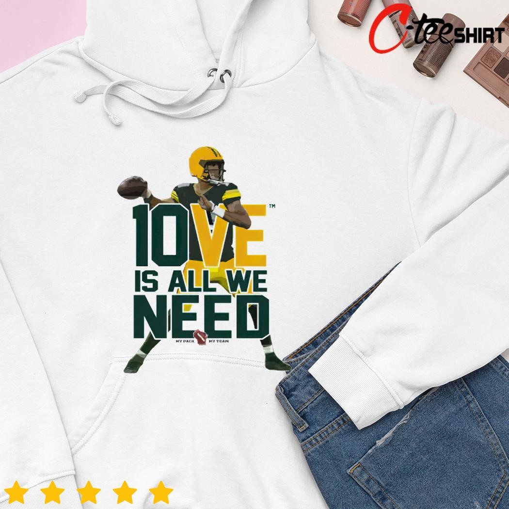 Green Bay Packers Slogan Pullover Sweatshirt - Green