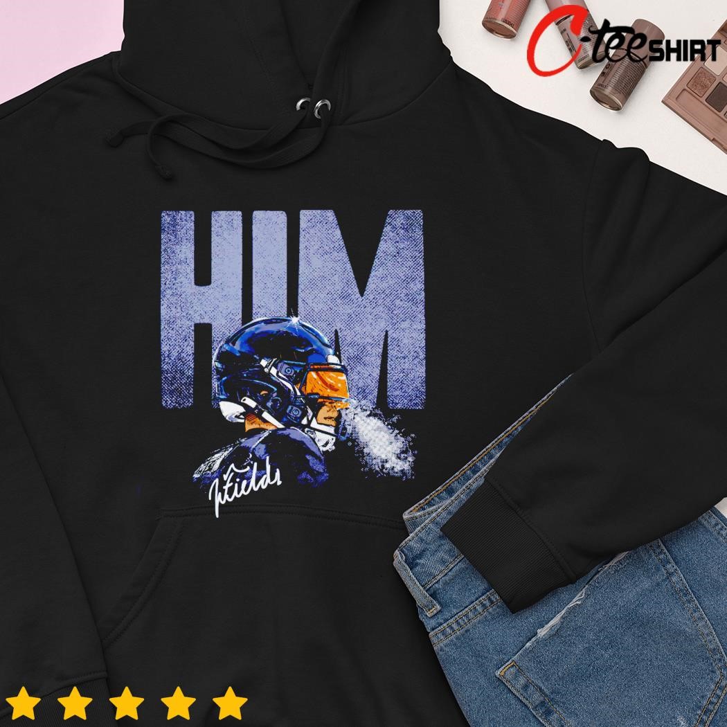 Official chicago Bears Justin Fields T-Shirt, hoodie, tank top, sweater and  long sleeve t-shirt