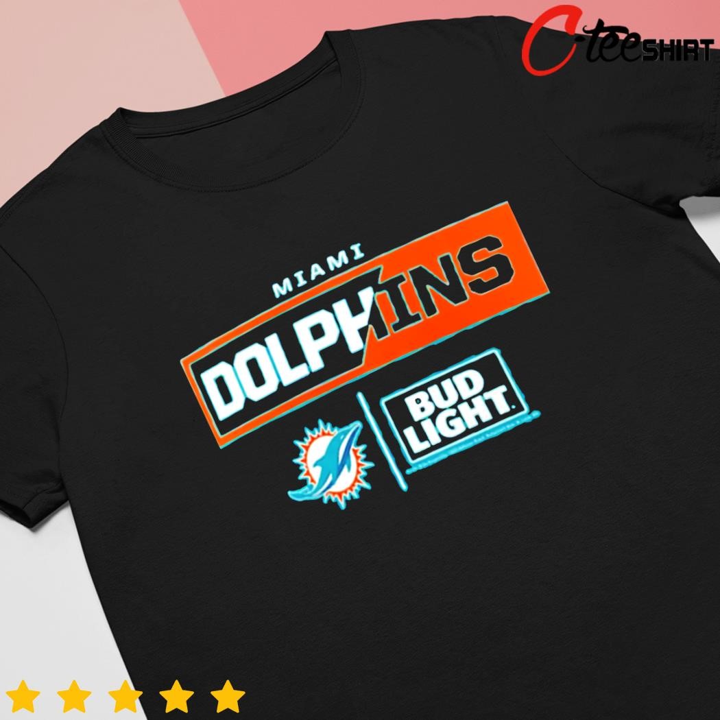 Miami Dolphins Fanatics Branded Nfl X Bud Light T-Shirt, hoodie, sweater,  long sleeve and tank top